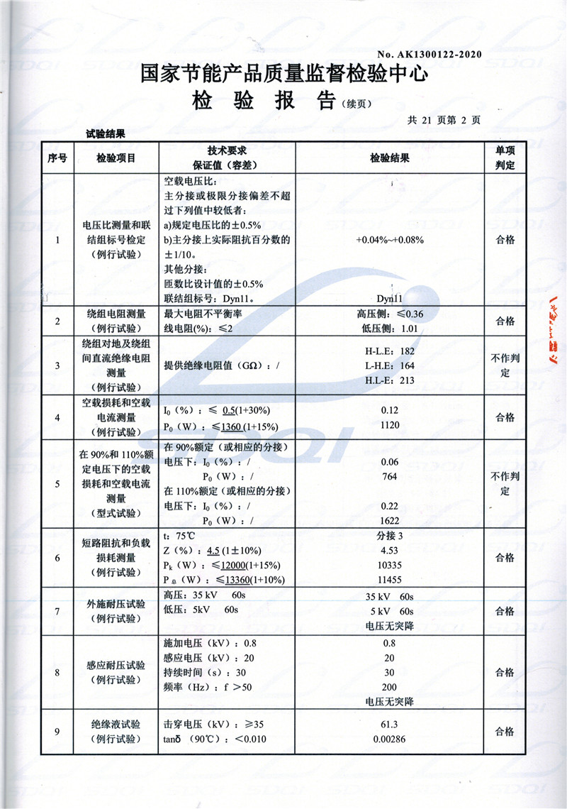 高低压试验报告-S11-1250溆浦溆浦溆浦油浸式变压器-2.jpg
